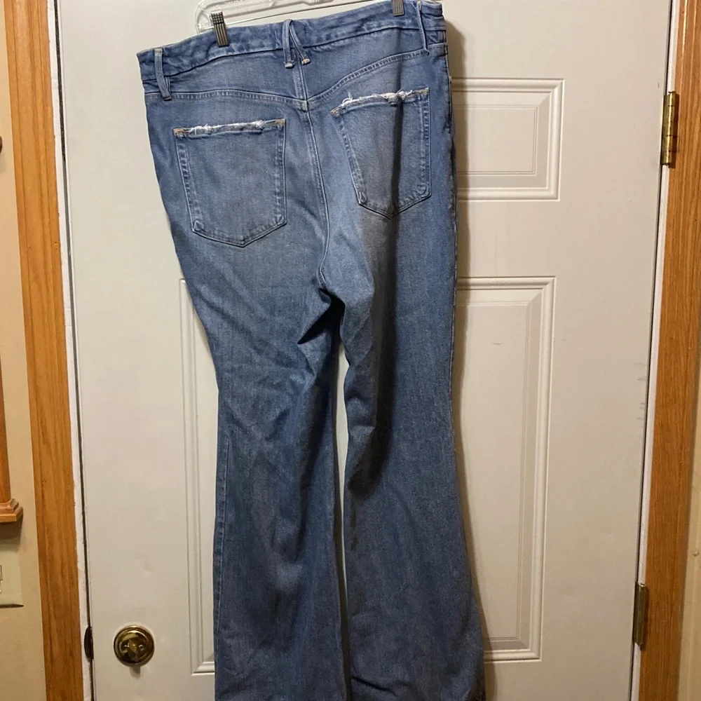 Good American Classic‎ Women's Blue Denim Jeans 16